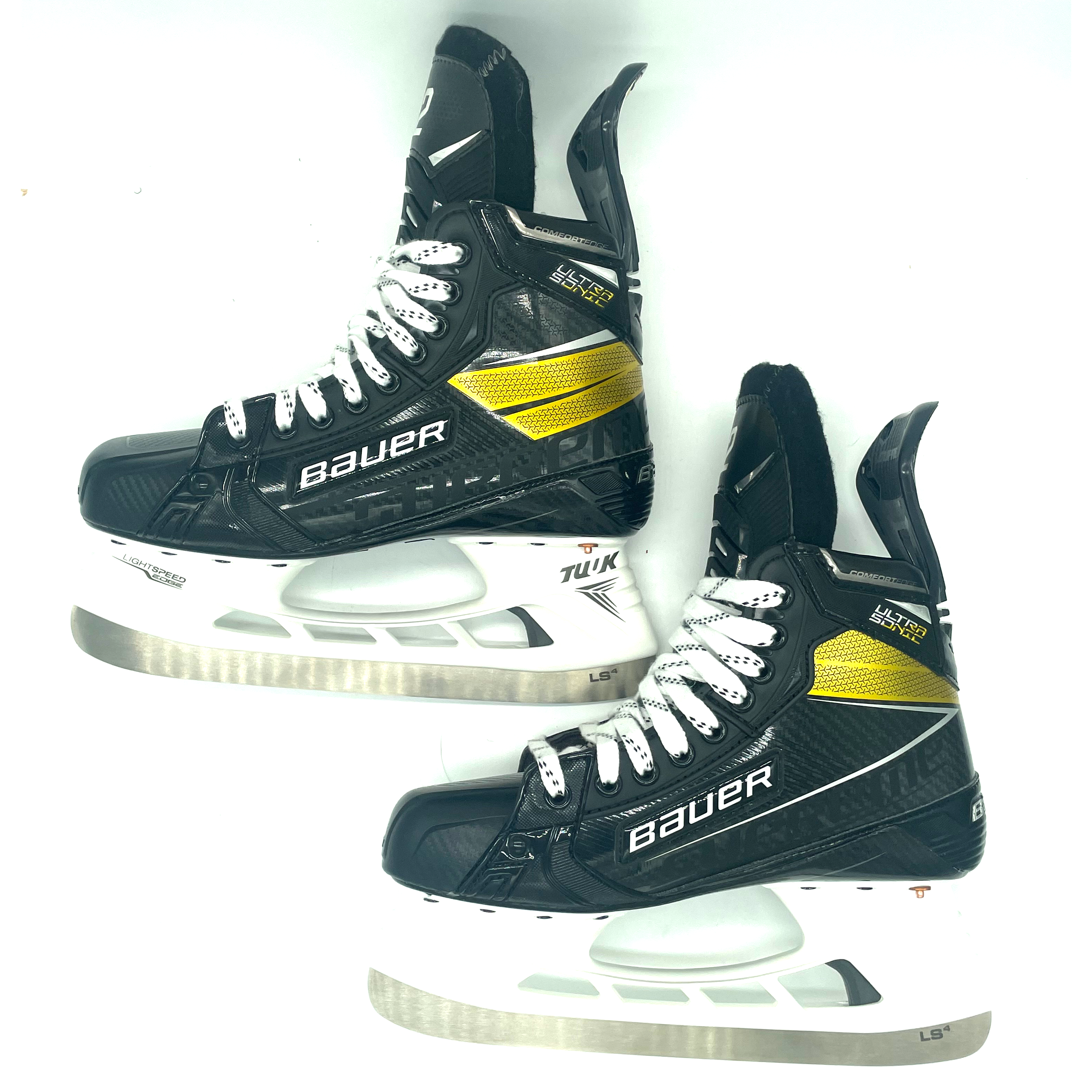 Bauer Supreme Ultrasonic - Patins de hockey Pro Stock neufs - Taille 7D